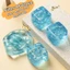 Dễ Thương Bông Tuyết Đá Viên Bóp Đồ Chơi Mềm Mại Thân Thiện Với Da TPR Squishy Đồ Chơi Phục Hồi Chậm Giảm Căng Thẳng Đảng Ủng Hộ Quà Tặng Cho Mọi lứa tuổi
