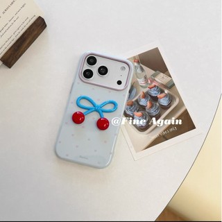 Ốp điện thoại nơ âm thanh nổi toàn màn hình màu trơn sang trọng cho iPhone17 Pro Max 16 15 14 13 Pro Max bảo vệ camera chống sốc chống rơi mặt sau cứng