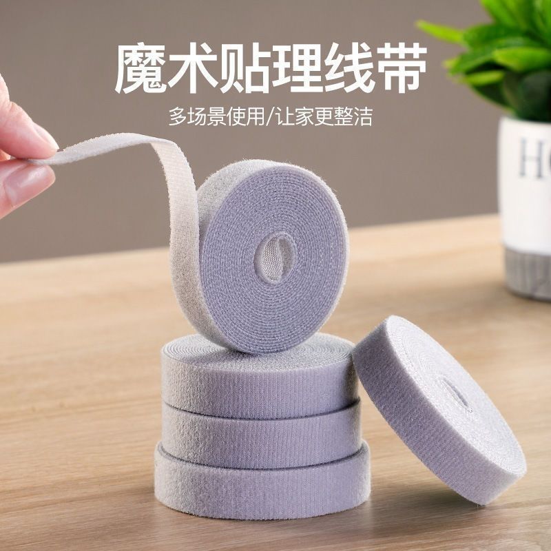 Cáp Dữ Liệu Lưu Trữ Sạc Tổ Chức Velcro Gói Đeo Cuộn Máy Tính Cố Định Bộ Sưu Tập