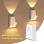 Đèn cảm ứng cơ thể DONOVANQQ, đèn ngủ LED cảm biến chuyển động tự động tắt, mini bật/tắt cho phòng ngủ