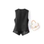 Phù Hợp Với Áo Vest Nữ Lớp Áo Thun 2026 Không Tay Đi Lại Tính Khí Đen Áo Vest Slim-fit Phù Hợp Với Tất Cả Trận Đấu 6.4