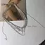 LUImo Thời Trang Nhiều Lớp sel Nelace Ánh Sáng Sang Trọng Màu Bạc Hợp Kim Xương Đòn Dây Xích Dành Cho Nữ Hợp Thời Trang Trang Trang Sức Quà Tặng SBS