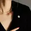 ECK Vintage Mèo Mắt Zircon Ngọc Trai Thổ Cẩm Hoa Phù Hợp Với Pin Chống Đi Lạc Phụ Kiện Trang Trí Tiệc Món Quà Trang Sức HOT