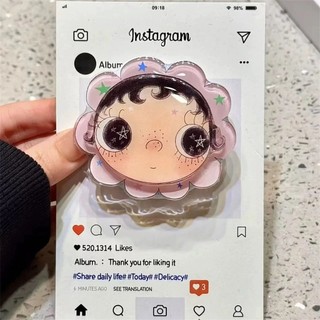 Ốp Điện Thoại Giá Đỡ Từ Tính Hai Trong Một Hoa Hướng Dương Xiaoyu Girl Thích Hợp Cho iPhone 17 Pro Max 16 15 Pro Max Chống Sốc Bảo Vệ Camera Ốp Lưng Cứng Chống Rơi