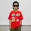 Áo thun bé trai in hình cute, thời trang, thấm hút mồ hôi, mềm mại, size 90-150, cho bé từ 2-12 tuổi