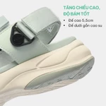 Giày Sandal Unisex Shondo F8B Ver 2 Đế Cao 5.5cm Quai Xoay Nhiều Màu — ảnh 3
