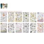 Halloween Nail Art Water Transfer Sticker 12 tờ để trang trí móng tay DIY