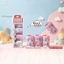 Kameng Pink Cat Dumb Hair Root Fluffy Lazy Clip Tạo Kiểu Nhân Vật Nổ Uốn Tóc Nhựa Kẹp Tóc Rỗng Máy Uốn Tóc EK02