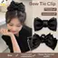 < YEI > 1 Cái Kẹp Tóc Nơ Nữ Hàn Quốc Kẹp Tóc Vải Bướm Phong Cách Thanh Lịch Cho Công Sở Và Trường Học Kiểu Tóc Mới