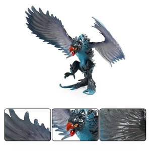 Mô phỏng Động vật rắn Trẻ em Phương Tây Thần thoại Warcraft Rồng Flamingo Ice Dragon Mô hình khủng long Đồ chơi Đồ trang trí Bán buôn Chiều cao 10cm