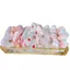 FUJIOU 10 Chiếc Dây Buộc Tóc Ruột Lớn, Họa Tiết Kẻ Sọc Tóc Dễ Thương, Dây Buộc Tóc Co Giãn Thời Trang Ngọt Ngào Dây Buộc Tóc Hàn Quốc Phong Cách Collegiate