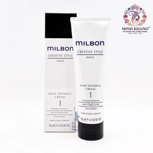 Kem tạo kiểu và tạo sóng tóc Milbon Wave Defining Cream 1 120gr [ MK ]