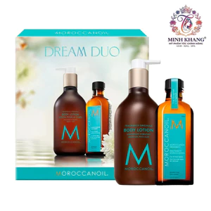 Bộ đôi Moroccanoil Dream DUO sản phẩm tinh dầu dưỡng tóc và Moroccanoil [ MK ]
