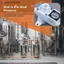 {AKIN} Bộ điều chỉnh nội tuyến khí CO2 6.35mm 8mm Duotight với máy đo 60psi Hoàn hảo cho hệ thống dòng dự thảo bia Homebrew {a}