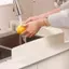 NORDICLLIFE 1 / 2 chiếc Tấm chắn bùn bồn rửa, có cốc hút Bể bơi Tấm vách ngăn nước bằng silicon, Đồ dùng nhà bếp chống dầu đa chức năng Dụng cụ nhà bếp Bồn rửa