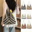 Túi Rơm SAIA Cho Nữ, Túi Xách Đi Biển Mặt Dây Chuyền Hướng Dương Dung Tích Lớn, Túi Dệt Bohemian Hợp Thời Trang Túi Đeo Vai Rỗng Mùa Hè
