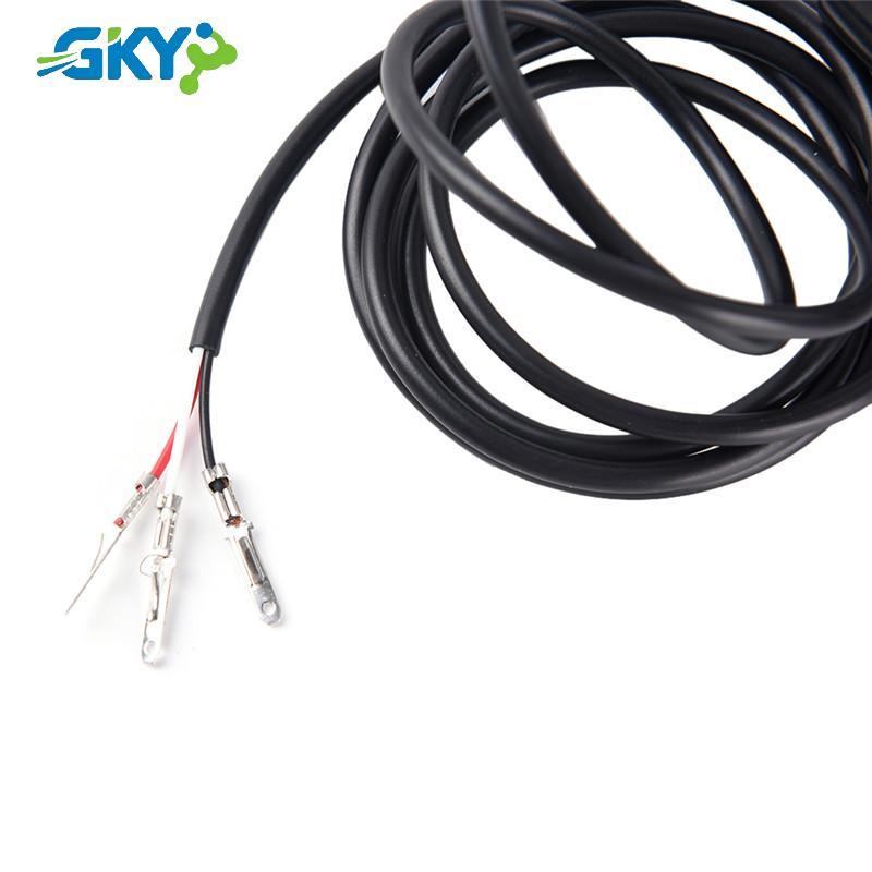 GKY 24V 36V 48V 3 Dây Xoắn Tay Ga Cho Xe Đạp Xe Tay Ga Electrirc 7 / 8 "Tay Cầm GKY