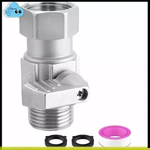 Cho Vòi Vườn 3 / 4 "360° Đầu nối xoay, Van điều khiển nước nội tuyến van ống GHT, Van tắt cho vòi làm vườn
