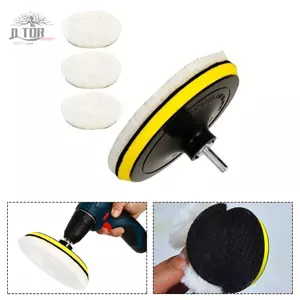 Bộ đĩa đánh bóng len 34567 Inch Bánh xe xốp 5 miếng dành cho các dự án chi tiết