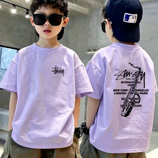 Áo Thun Hè Trẻ Em Màu Hồng In  2 Mặt, Chất Vải Bông Thoáng Mát Thấm Mồ Hôi COD