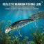 Mồi Minnow nổi 7,5cm 6,7g cho câu cá Bass Pike với khoảng cách đúc dài và thiết kế mô phỏng cao