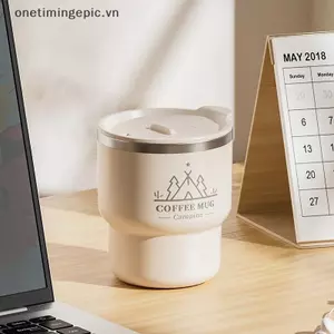 VFZ 400ML Cốc Giữ Nhiệt Thép Không Gỉ 304 Hai Lớp Cách Nhiệt Cốc Nước Văn Phòng Sữa Cà Phê Sinh Viên Di Động Kín Tumbler OTE