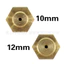 Đa Năng Khí Nước Nóng Van Nước Lắp Ráp Nước Khí Nén Van Thimble 12 Mm Lục Giác Đồng Hạt 10 Lò Xo Kim 6.11 V82R