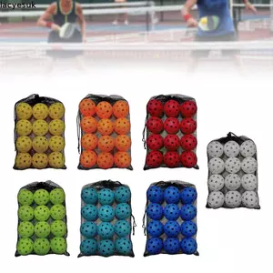 LACYESUK 40 Lỗ Pickleball, Tầm Nhìn Cao Hiệu Suất Tốt 74MM Pickleball, Thi Đấu Màu Sắc Tươi Sáng Tiêu Chuẩn 26g Mỗi Bóng Pickleball Huấn Luyện Bóng Phụ Kiện Thực Hành