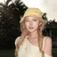 Áo thun đeo vai thêu hình cô gái ngọt ngào Hàn Quốc Sweet Hot Girl Jacquard dành cho nữ Thiết kế rỗng Off-the-Shou
