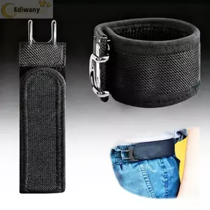 Móc thắt lưng không khóa EDIWANY, Thắt lưng co giãn khóa thắt lưng Unisex, Thắt lưng co giãn có thể điều chỉnh thoải mái