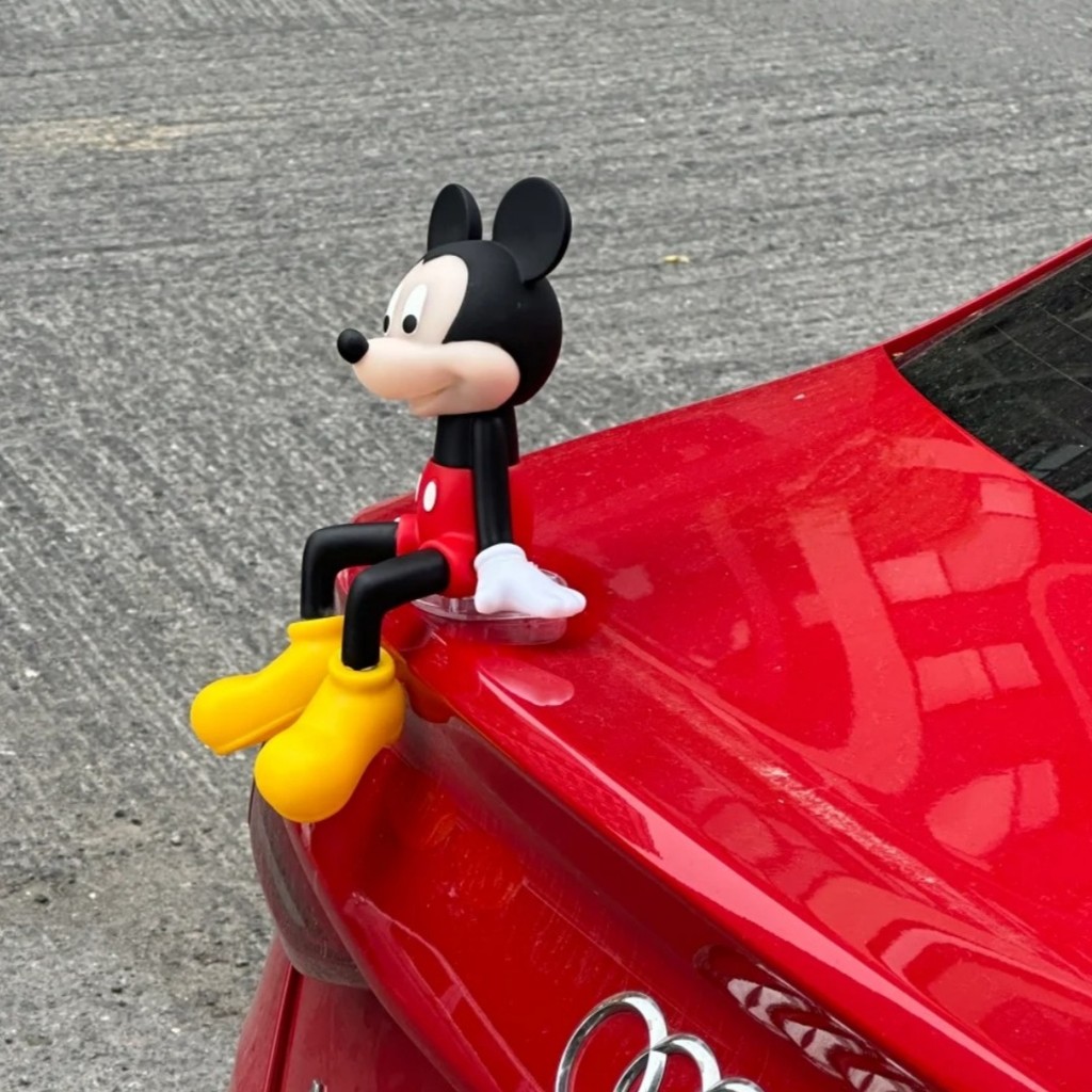 Hoạt Hình Sáng Tạo Đuôi Mickey Mái Búp Bê Trang Trí Thân Cây Phụ Kiện Nhỏ Tinh Tế Trang Trí Xe Hơi Có Thể Tháo Rời