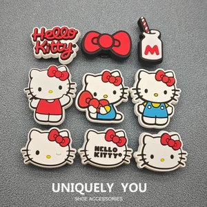 charm gắn dép crocs cham dép cross dép crocs nữ đế thấp Crocs Trẻ em Zhibixing Crocs vui nhộn dễ thương