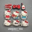 charm gắn dép crocs cham dép cross dép crocs nữ đế thấp Crocs Trẻ em Zhibixing Crocs vui nhộn dễ thương
