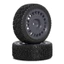 4 Bánh xe Nylon lục giác 68mm 12mm có lốp cao su cho xe RC đua trên đường 1 / 10 Tương thích với Tamiya TT02 TT01 XV01 XV02 PTG-2 LC Racing HSP 94123 Kyosho