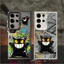 Ốp điện thoại cứng mờ siêu nhỏ "Graffiti Gengar" ‌Dành Cho Samsung S26 Ultra S25 S24 Ultra S25FE S23 Ultra A56 A17S24 + S23 FE S22U S20FE S21 Chống Sốc Samsung Cover