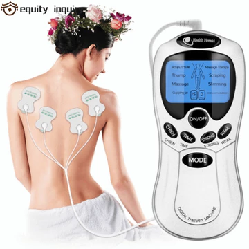 Thiết bị kích thích xung yêu cầu, Dụng cụ massage điện di động xung điện tử, Bộ kích thích điện thư giãn xung kỹ thuật số Máy kích thích cơ 8 chế độ Massage cổ