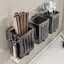 Nhíphuj 1 Miếng Dụng Cụ Nhà Bếp Ra-Multifunctional Thoát Nước Chopsti Giá Đỡ, Hộp Bảo Quản Dao Kéo Treo Tường Hoặc Độc Lập, Nhựa VN