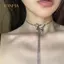 PNPIA- Mới Kim Loại Bạc Lỏng Bướm Kéo Ra Có Thể Điều Chỉnh Dây Thắt Lưng Dây Xích Cánh Tay