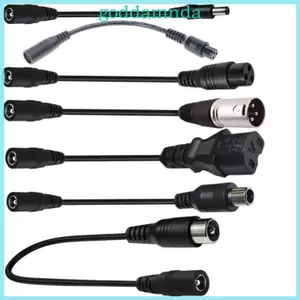 Copper Wire DC5521 Female to 3PIN Aviation Head Adapter Cable Converter Cord