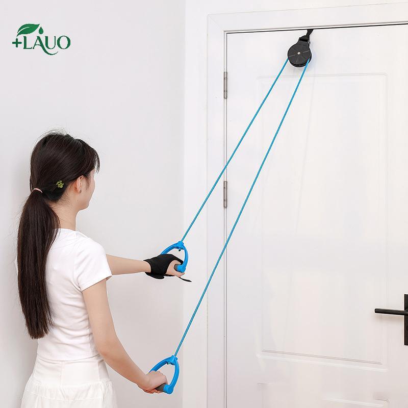 Springevenstar Trị liệu vai Tập thể dục Hệ thống ròng rọc Phục hồi chức năng cánh tay trên cửa Thiết bị tập luyện Trị liệu vai Tập thể dục Ròng rọc Springevenstar