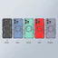 Ốp điện thoại, cho iPhone 16, 16pro, 16 +, 16promax, 15, 15pro, 15 +, 14 +, 4G và 5G, Thiết kế tản nhiệt thoáng khí, có túi khí từ tính, sạc không dây, chống trượt và chống sốc