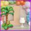 Hoạt Hình Nhân Tạo Dừa Lòng Bàn Tay Bóng Bơm Hơi Trang Trí Cây Trang Trí Tiệc Jumbo Ballon