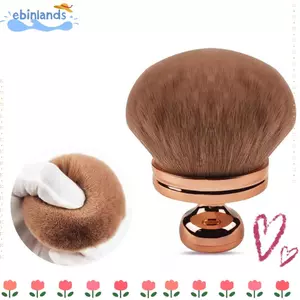 Bàn chải trang điểm cơ thể EBINLANDS, Dụng cụ bôi lưng tự Tan chuyên nghiệp đầu rộng 74mm, Bàn chải nền tóc tổng hợp mềm cực lớn di động Bronzers