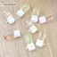 Cheenm 2 / 5 Chai du lịch trong suốt Tinh chất chống rò rỉ rỗng đóng chai bằng kính lật Hộp đựng mỹ phẩm tẩy trang & dưỡng da VN
