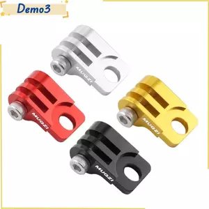 Giá đỡ đèn xe đạp, Sửa đổi Kẹp đế đèn bạc màu đen đỏ vàng đỏ, Giá đỡ máy ảnh xe đạp bằng hợp kim nhôm bền Phụ kiện MTB