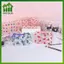 SWEET 1 Thiết Kế Sáng Tạo Hộp Đựng Trang Điểm Trong Suốt Cho Nữ Túi Ngọt Ngào Tổ Chức Dễ Thương Dung Tích Lớn Túi Đựng Mỹ Phẩm Di Động Lipsti Túi n