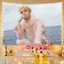 Zhang Yixing Ký Túc Xá Sinh Viên Nền Vải Trang Trí Phòng Ảnh Dễ Thương Thảm Phòng Ngủ Phòng Ngủ Tường Vải Thảm 5.23