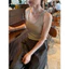 Milyfashion Ren Khâu Sling Có Miếng Lót Ngực Mặc Ngoài Dây Ôm Hơn Nhìn Nguyên Chất Desire Đẹp Lưng Ngắn Top Mùa Hè 2DHS