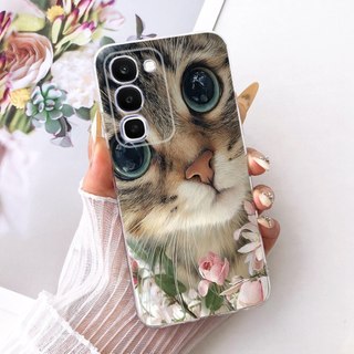 Dành Cho Realme C100 4G Ốp Lưng Mèo Đáng Yêu Hoạt Hình Túi May Mắn Silicon Mềm Bảo Vệ Cho RealmeC100 C 100 4G 2026 Vỏ Điện Thoại