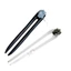 WHX-New Phong Cách Trung Quốc Hai Mặt Sen Kẹp Tóc Cuộn Tóc Mun Kẹp Tóc Ngắn 13cm Kẹp Tóc